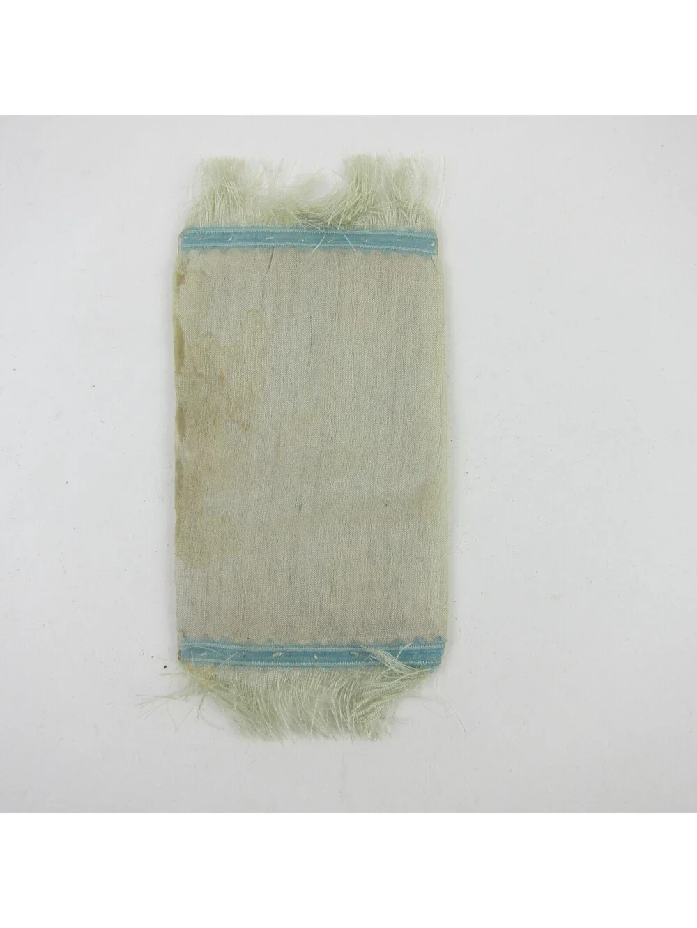 Victorian Card Easter Branch Blooms Pink Flowers Fringe Gold Gilt Edge Antique